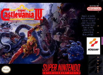 Super Castlevania IV (USA) box cover front